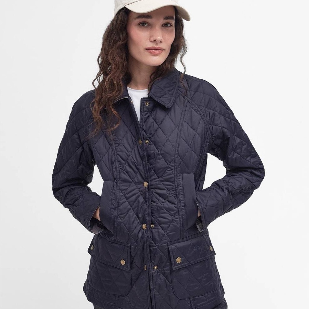 Black Barbour Summer Beadnell Quilted Jacket (New Without Tags)
